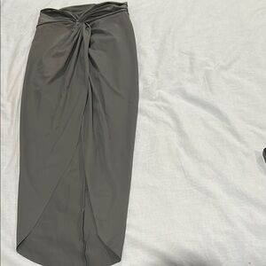 SKIMS Gray Sarong
